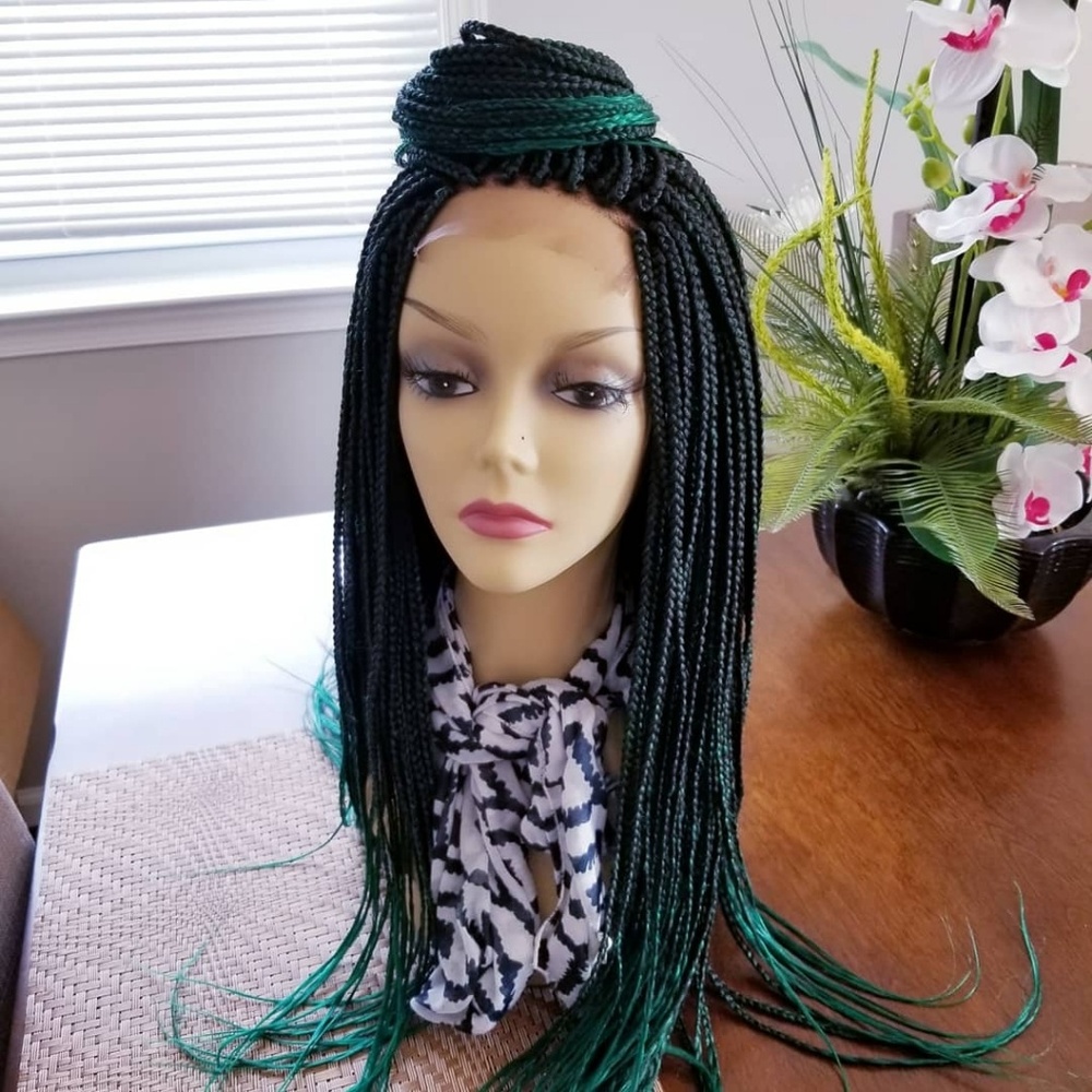 Braiding wig